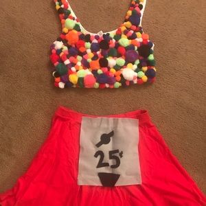 Gum ball machine Halloween costume